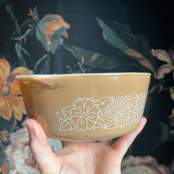 🇺🇸 VTG Pyrex Woodland Casserole without Lid | 472-B 750 ml - Picture 6 of 12